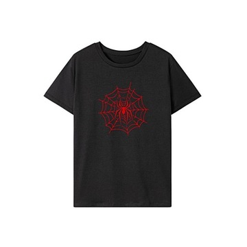 T-shirt damski Streetwear Klasyczny Casual Soft Activewear Fashion XXL