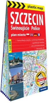 Szczecin, Świnoujście, Police plan miasta 1:22 000