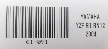 YAMAHA YZF-R1 RN12 04-06 WAHACZ