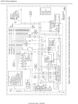 АВТОМОБИЛЬ FORD MONDEO R4 1.8 TD (93-00) РУКОВОДСТВО ПО РЕМОНТУ
