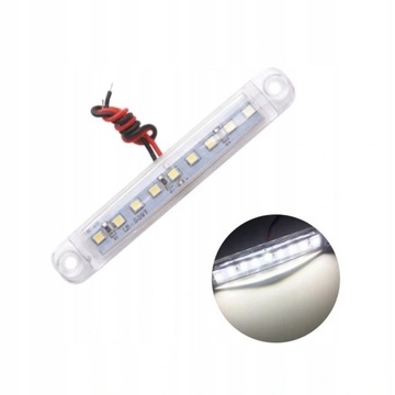 9LED ФАРЫ ГАБАРИТНЫЕ ФОНАРИ 12В 24В 10ШТ.