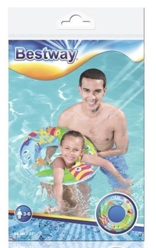 36013 Bestway dmuchane Kółko do pływania 56 cm KOŁO DLA DZIECI KOLORY