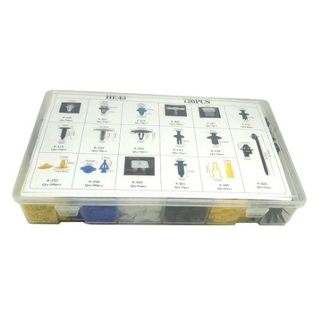 Набор зажимов-булавок, 730 шт., универсальный.