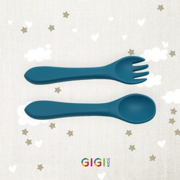 Набор силиконовой посуды для кормления младенцев и детей, 5 шт.