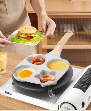 Утолщенная мини-кастрюля для яиц с плоским дном