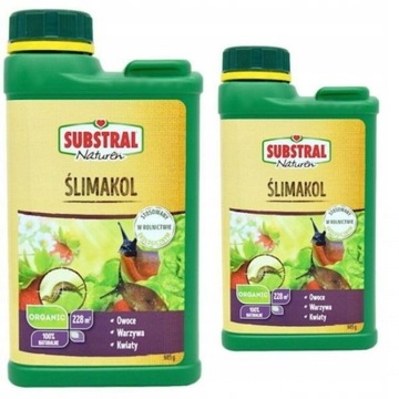 Granulat na ślimaki Ślimakol organic 685 g PAKIET