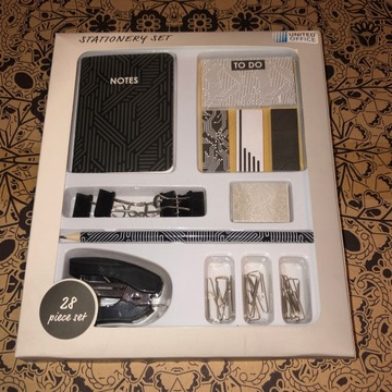 ZESTAW STATIONERY SET Zestaw Notes i inne el nowe