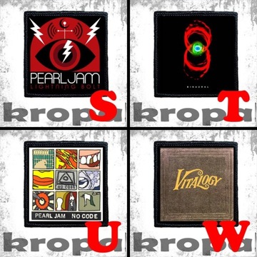 Пластырь PEARL JAM 8 X 8 см. Множество дизайнов!