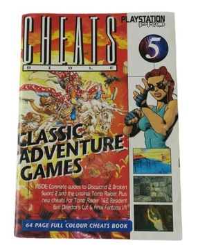CHEATS BIBLE PLAYSTATION PORADNIK DISCWORLD 2 TOMB RAIDER BROKEN SWORD 2
