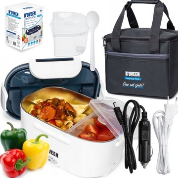 ELEKTRYCZNY LUNCH BOX POJEMNIK TERMOS OBIADOWY