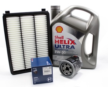 ZESTAW FILTRÓW+OLEJ 5W30 HYUNDAI TUCSON 1.6 GDi