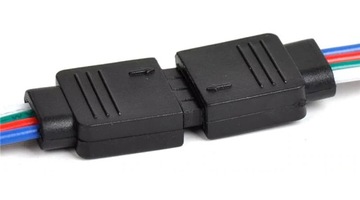 РАЗЪЕМ ОДИН РАЗЪЕМНЫЙ RGB СВЕТОДИОДНАЯ ЛЕНТА 4PIN 10мм