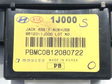 HNÍZDO USB HYUNDAI I20 96120-1J000