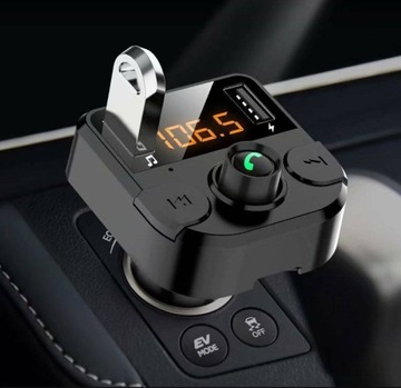 FM-передатчик Bluetooth, зарядное устройство для MP3 с 2 USB-портами