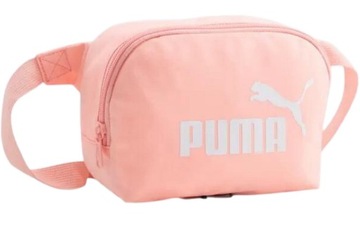 Nerka saszetka biodrówka Puma pojemna rózowa logo