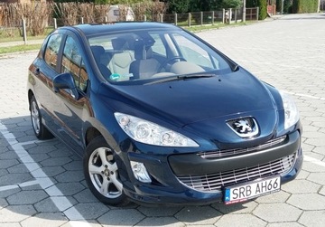 Peugeot 308 I Hatchback 5d 1.6 THP 150KM 2009 Peugeot 308 Panorama dach 1,6 Benz Alufelgi ..., zdjęcie 2