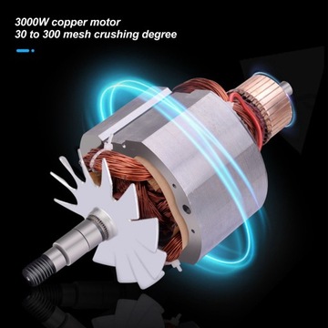 Электрическая мельница, 1000 г, высокоскоростная коммерческая мельница для измельчения