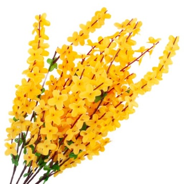 ФОРСИТИЯ ЖЕЛТЫЙ БУКЕТ ВЕТКИ ПАСХАЛЬНАЯ ФОРСИТЬЯ В БУКЕТЕ ЛИСТЬЯ ВЕСНА