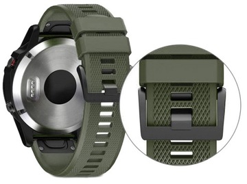 ХАКИ Силиконовый ремешок Garmin Forerunner 945