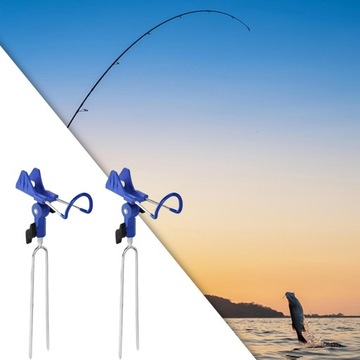 2шт Держатель для удочки Держатель для удочки Синий