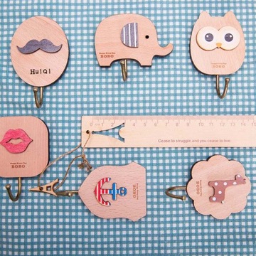 ДЕРЕВЯННЫЕ КРЮЧКИ ДЛЯ КОРОБОК ПРОЧНЫЕ КЛЕЁНЫЕ КРЮЧКИ ВЕШАЛКИ