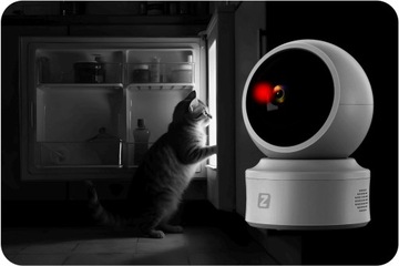 Kamera WIFI obrotowa SMART WIFI 1080P 2MPx FULL HD DETEKCJA NIANIA CAMHIPRO