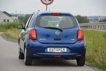 Nissan Micra IV Hatchback 5d Facelifting 1.2 80KM 2014 Nissan Micra 1.2 Benzyna +Gaz klimatyzacja gwaranc, zdjęcie 4