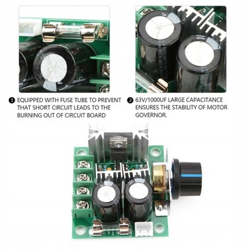 РЕГУЛЯТОР МОЩНОСТИ ДВИГАТЕЛЯ 12V-4
