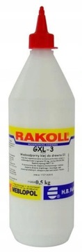 Klej do drewna RAKOLL GXL-3 0,5kg wodoodporność D3