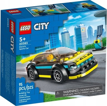 LEGO CITY 60383 ELEKTRYCZNY SAMOCHÓD SPORTOWY