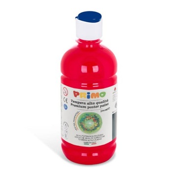 PRIMO - Farba plakatowa w butelce 500ml RÓŻOWA