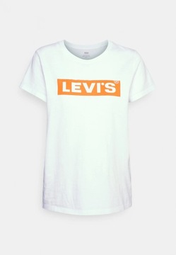 Levi's - Koszulka t-shirt biało z logo 36 s