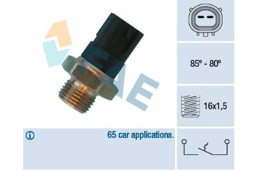 SPÍNAČ VENTILÁTOR MITSUBISHI GALANT IV -92