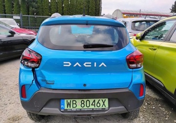 Dacia Spring Crossover Elektryczny 45KM 2023 Dacia Spring 2023 ELEKTRYK Salonowy. AUTOMAT. Uszkodzony. Poobijany., zdjęcie 20