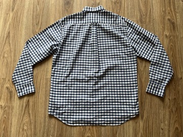 GANT THE OXFORD GINGHAM REGULAR FIT MĘSKA KOSZULA KRÓTKI RĘKAW R. XL 43/44