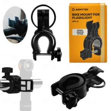 ARMYTEK UCHWYT ROWEROWY MOCOWANIE MONTAŻ DO LATAREK ABM-01 PRZYSTAWKA