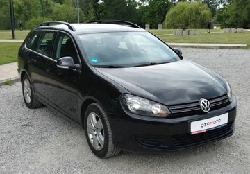 Volkswagen Golf VI Variant 1.6 TDI-CR DPF BlueMotion 105KM 2010 Volkswagen Golf 1,6 Tdi Alufelgi Klimatronik Po oplatach z Niemiec, zdjęcie 26