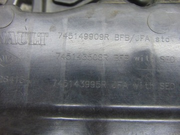РЕМЕНЬ ЗАДНИЙ ДЛЯ ВАННОЙ RENAULT MEGANE IV 4 HB 745149909R 745143508R 745143095R
