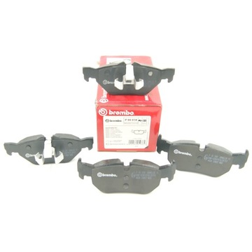 ЗАДНИЕ ТОРМОЗНЫЕ КОЛОДКИ BREMBO BMW 3 E90 BMW 1 E81 82 ЗАДНИЕ