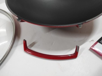 Le Creuset Wok żeliwny emaliowany 36 cm