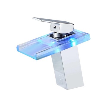 LED bateria do umywalki RV bateria do wanny wodospad pojedynczy czarny