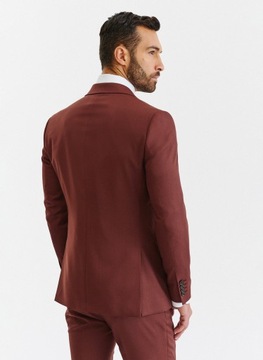 Мужской однобортный костюм Коричневый PAKO LORENTE 182/104/58