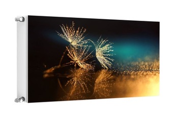 MAGNES MATA MAGNETYCZNA NA KALORYFER 100x60 KWIATY FOTOTAPETA