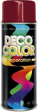 SPRAY LAKIER W SPREJU DECO COLOR 400ML BORDOWY
