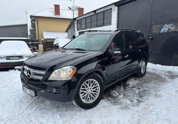 Mercedes Klasa GL X164 Off-roader 300 CDI 4MATIC 224KM 2008 Mercedes-Benz GL bezwypadkowy udokumentowany przebieg po oplatach 3.0, zdjęcie 4