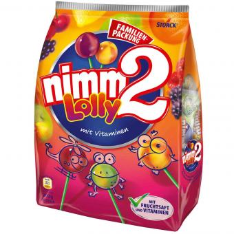 Nimm2 Lizaki o Smaku Owocowym 20 Sztuk