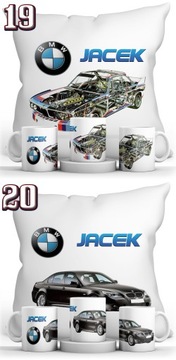 КОМПЛЕКТ КРУЖКА + ПОДУШКИ BMW