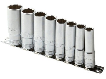Zestaw nasadek Magnusson długie 3/8'' 8 szt