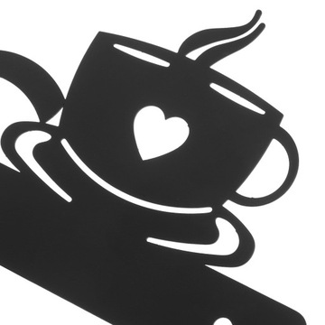 НАСТЕННАЯ ВЕШАЛКА ДЛЯ ЧАШЕК КОФЕЙНАЯ КОРЗИНА