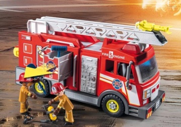 PLAYMOBIL 71233 ЗВУК ОГНЕЙ ПОЖАРНОЙ МАШИНЫ